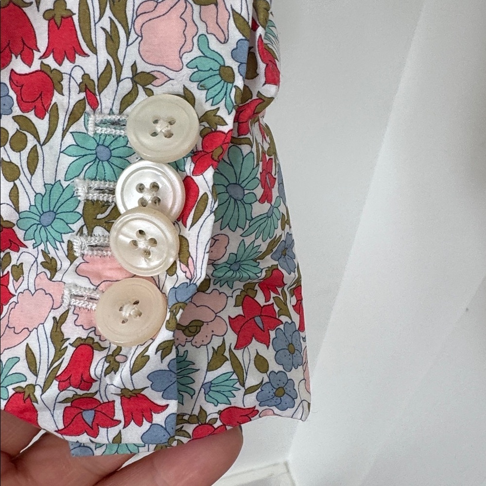 J Crew Campbell Blazer in Liberty Floral Fabric Size 2 - Picture 6 of 10